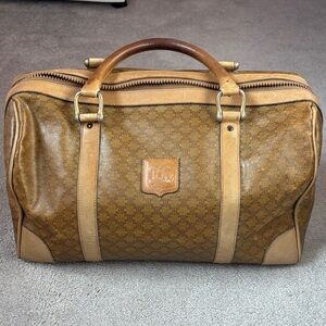 Celine Macadam Boston Bag Vintage
